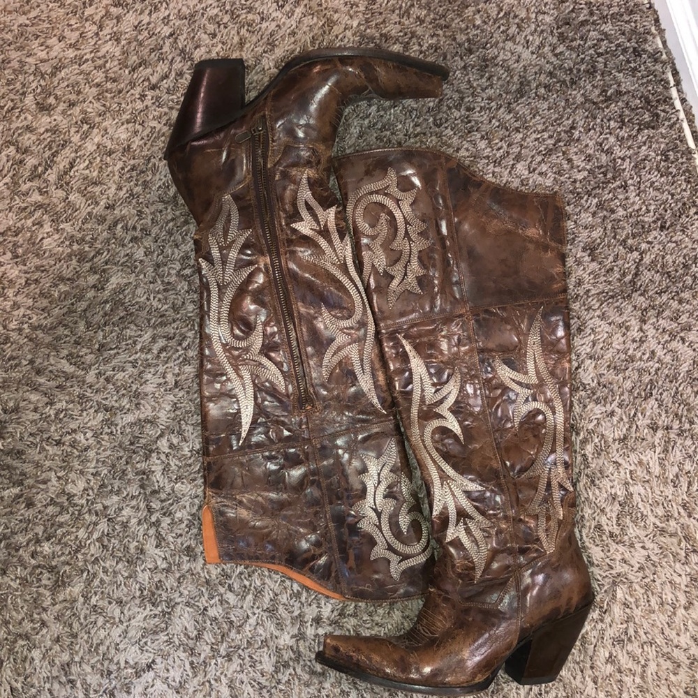 Dan post knee high boots
